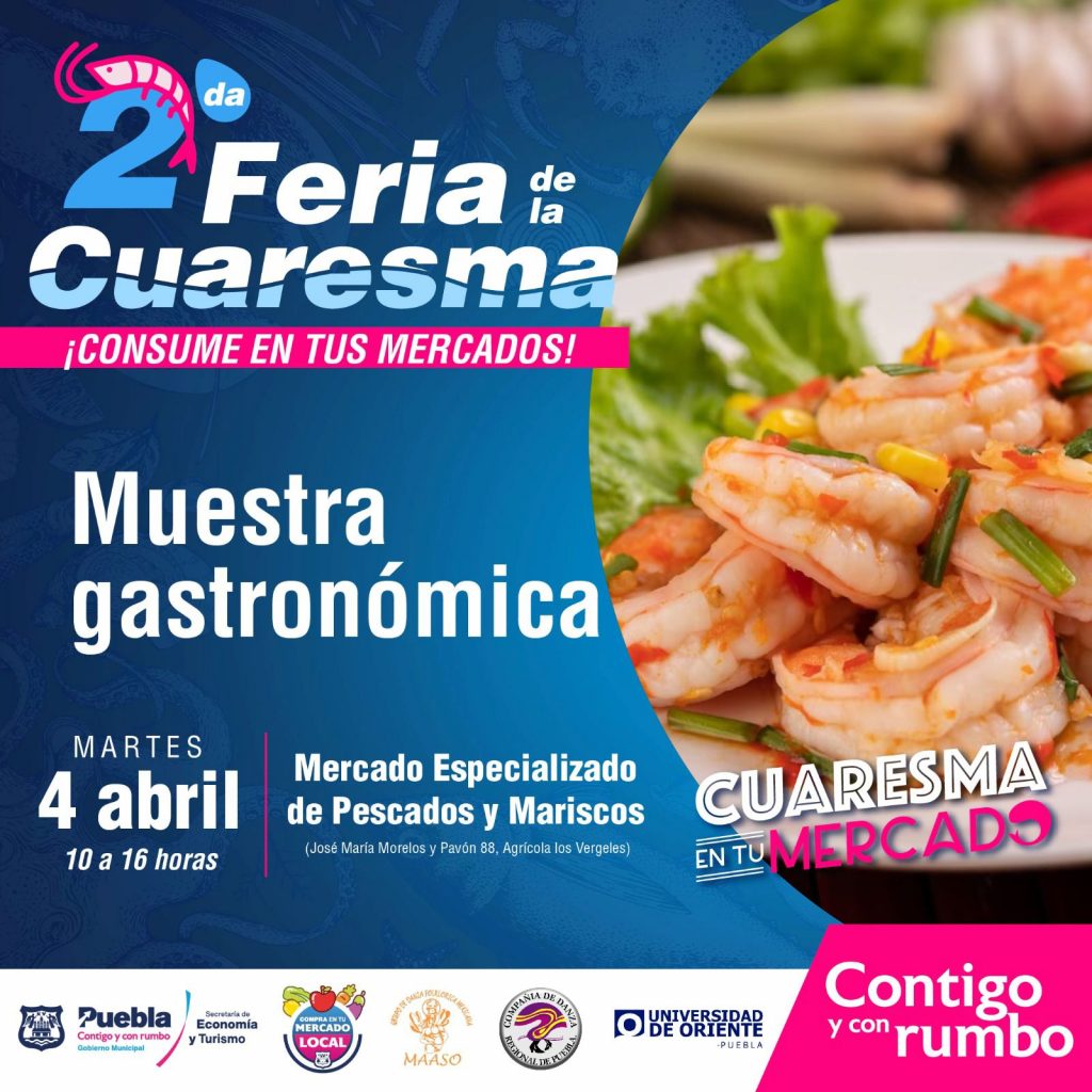 Feria de la Cuaresma en el mercado de pescados y mariscos