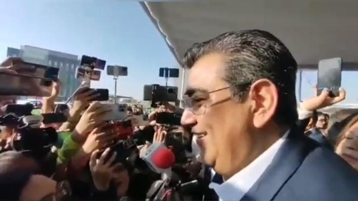 Video desde Puebla: Gobernador informó que el lunes se definirá si se da prórroga para pagar el control vehicular