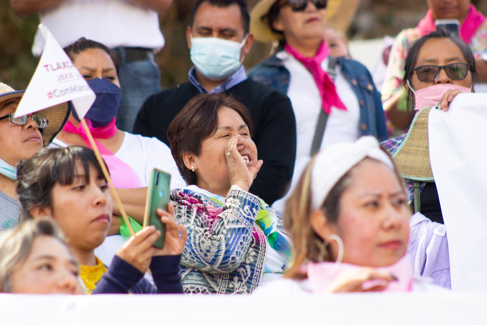 Mujeres sin violencia con Marcelo Sí, marchan en Tlaxcala