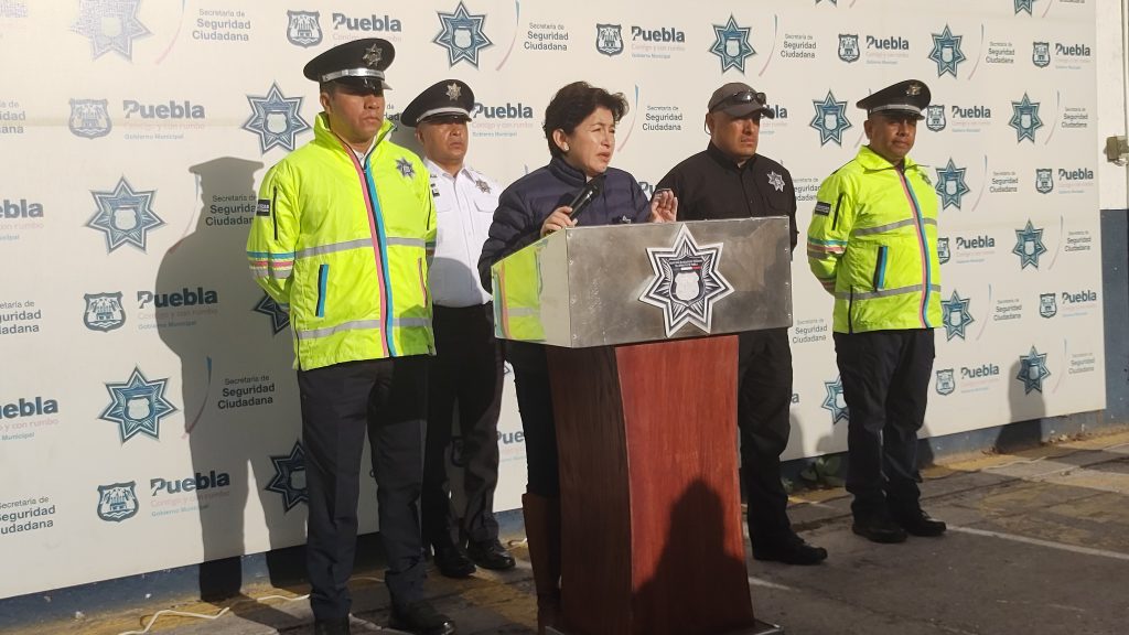 Video desde Puebla: Consuelo Cruz anunció pruebas antidoping a policías municipales