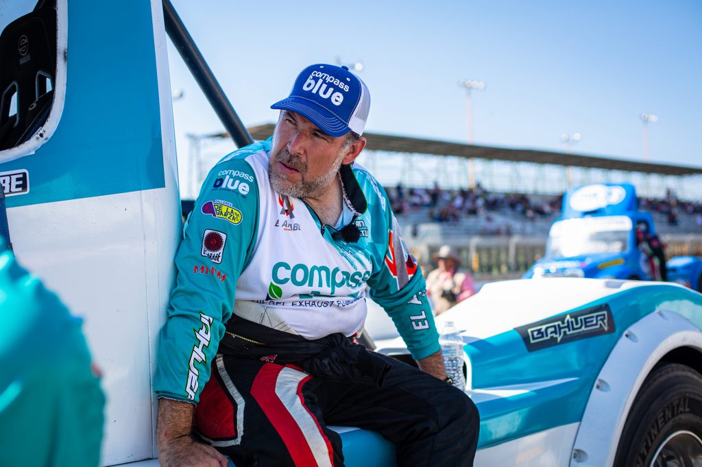 El Árabe Racing Team by Compass Blue, rozó el Top-5 de los Tractocamiones en casa