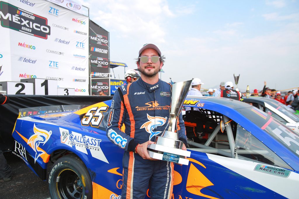 Julio Rejón, tomó el podio chiapaneco en NASCAR México con el GGG Racing Team