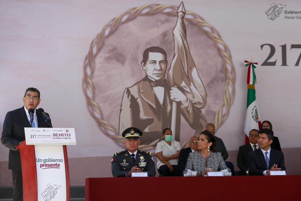 Exhorta Sergio Salomón a poblanos trabajar en unidad para favorecer progreso de Puebla