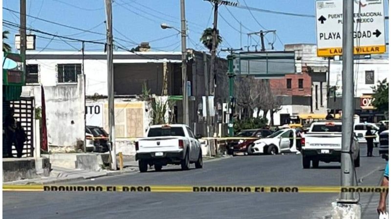 Terror en Matamoros; reportan enfrentamientos entre grupos criminales