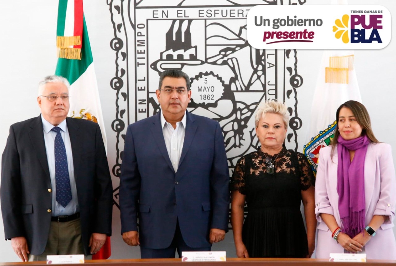 Gobernador Sergio Salomón Céspedes anunció cambios en su gabinete