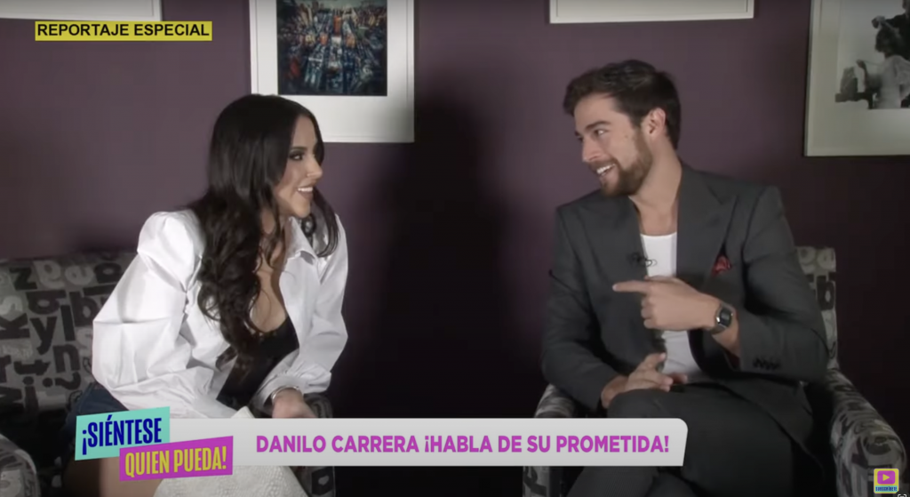 Danilo Carrera Se Confiesa Y Habla De Su Prometida Es De La Realeza