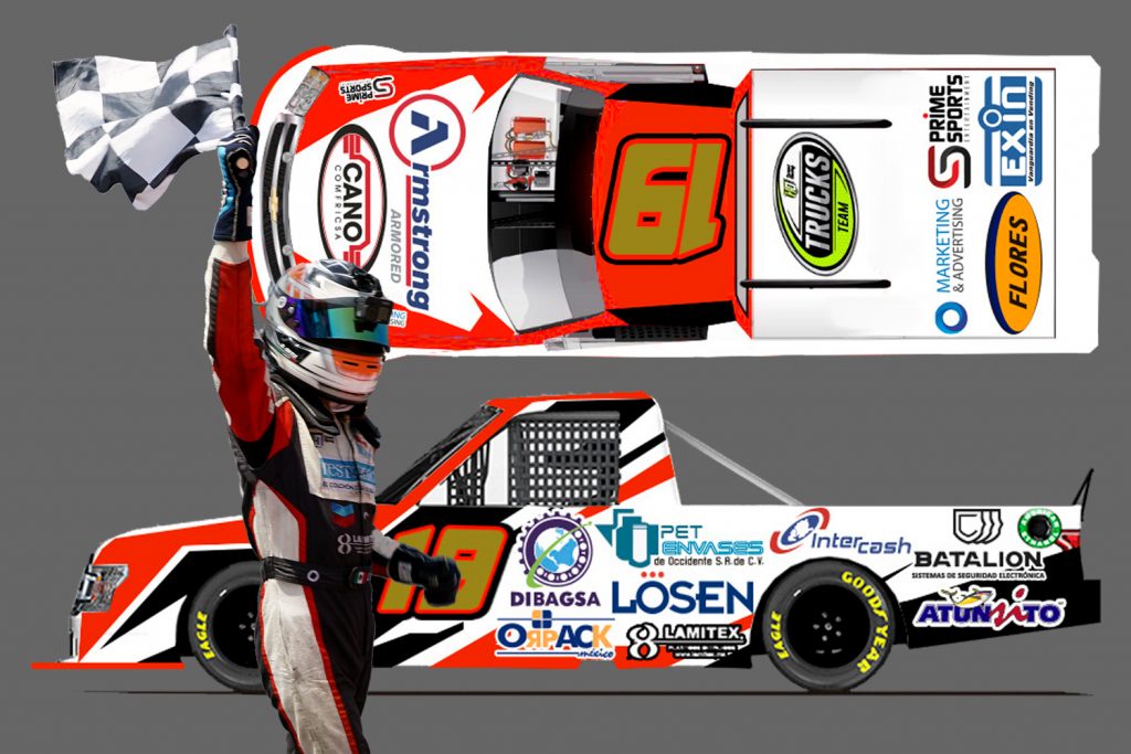 Diego Ortiz también quiere conquistar segunda fecha de Trucks México Series