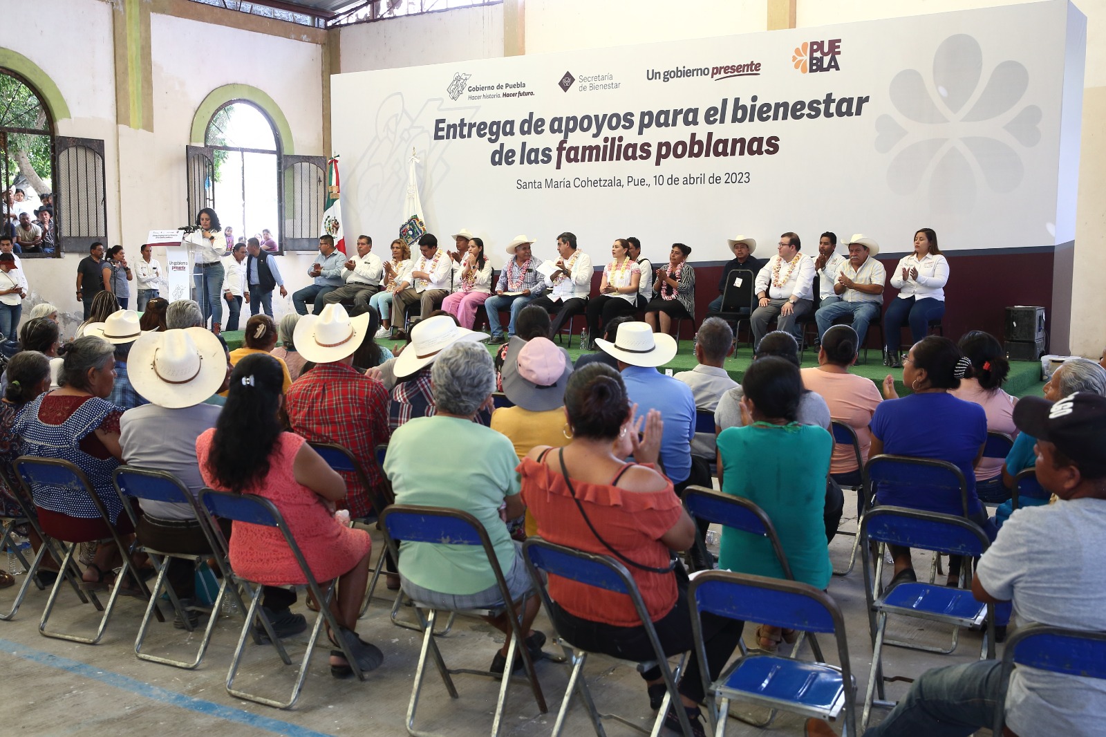 Gobierno de Puebla hará censos municipales para conocer las necesidades de la población, anunció Céspedes Peregrina