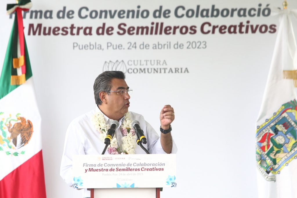 Video desde Puebla: Cultura, básica para un mejor futuro y sociedad, subrayó Sergio Salomón Céspedes Peregrina