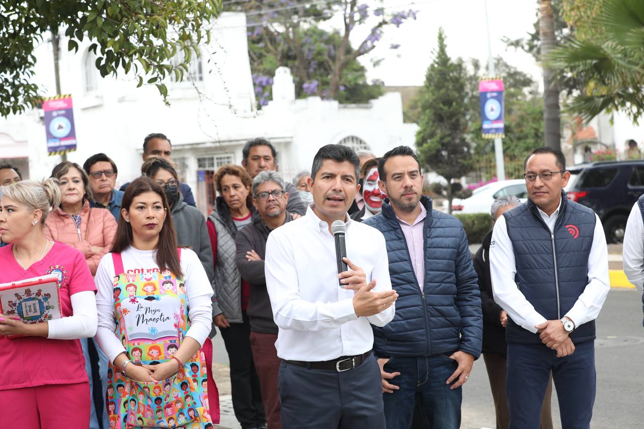 Ayuntamiento de Puebla inaugura la 18 oriente tras su rehabilitación integral