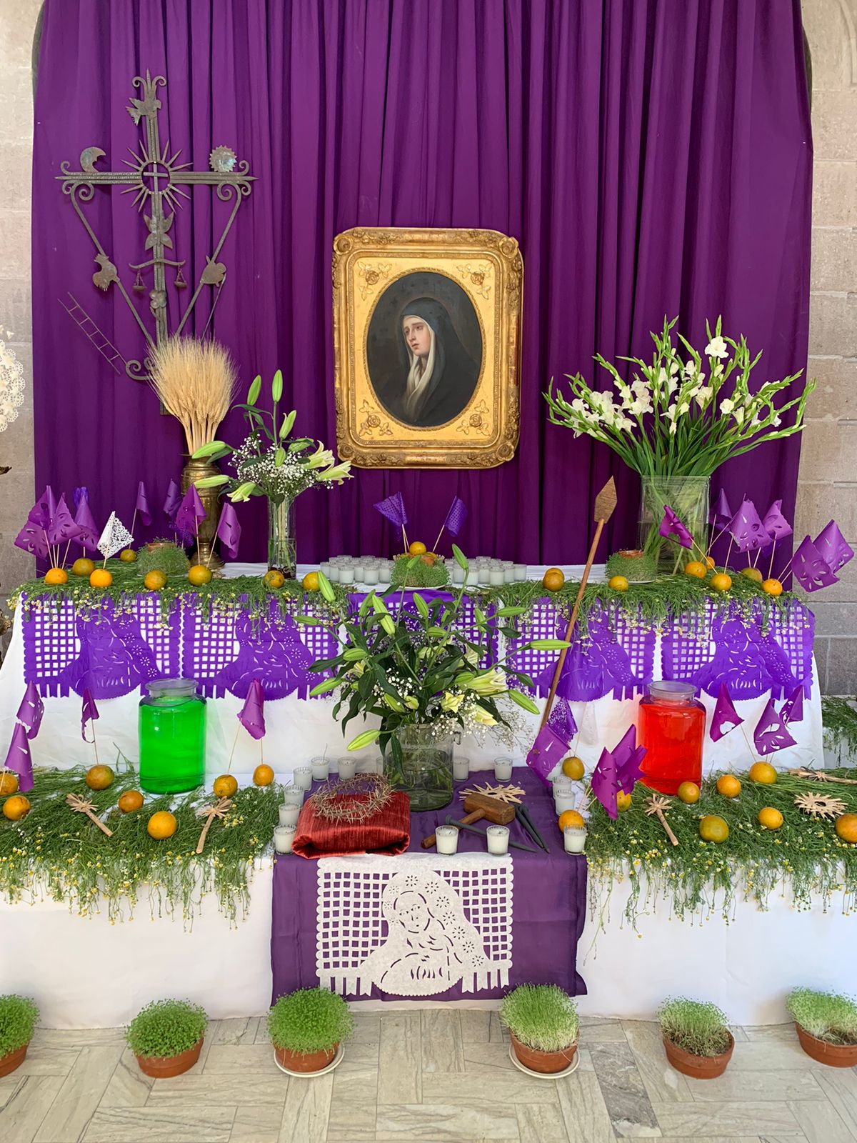 Invitan a visitar el altar de Dolores del Museo Francisco Cossío