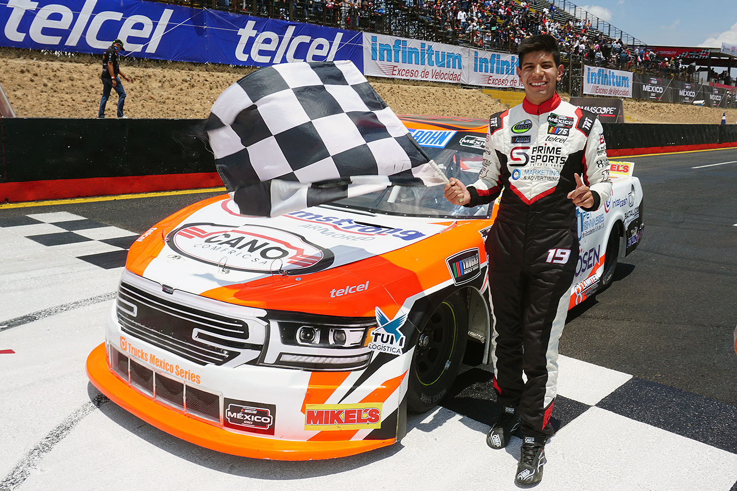 Encabeza Diego Ortiz la Trucks México Series con dos victorias en fila