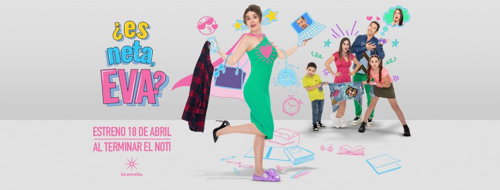 Mayrín Villanueva protagoniza la nueva serie de comedia “¿Es neta, Eva?”