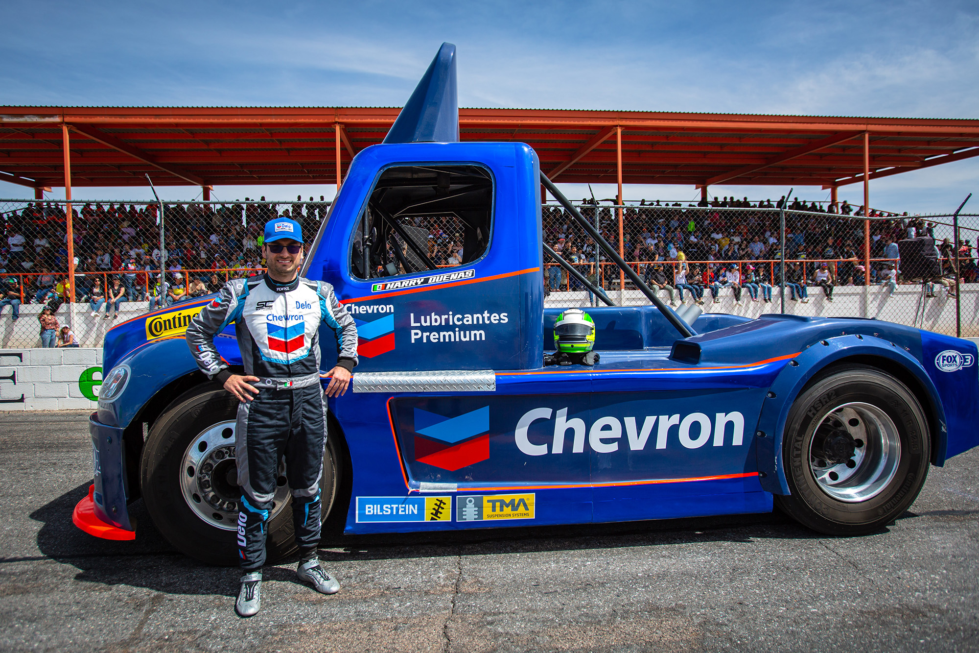 Top-10 de los Tractocamiones, para Enrique Dueñas, en el Francisco Villa, de Chihuahua