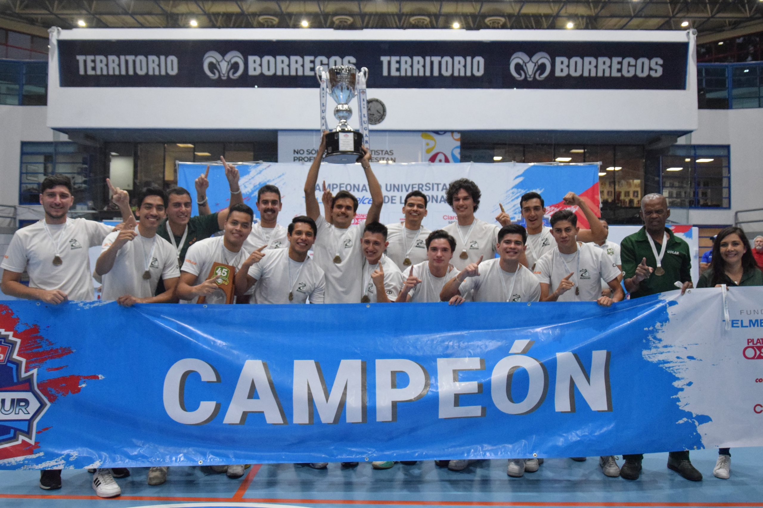 Aztecas de voleibol de la UDLAP: campeones nacionales del CUTT-CONADEIP