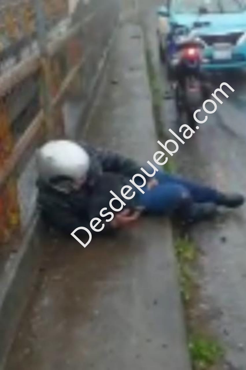 Se accidenta motociclista en la México Tuxpan