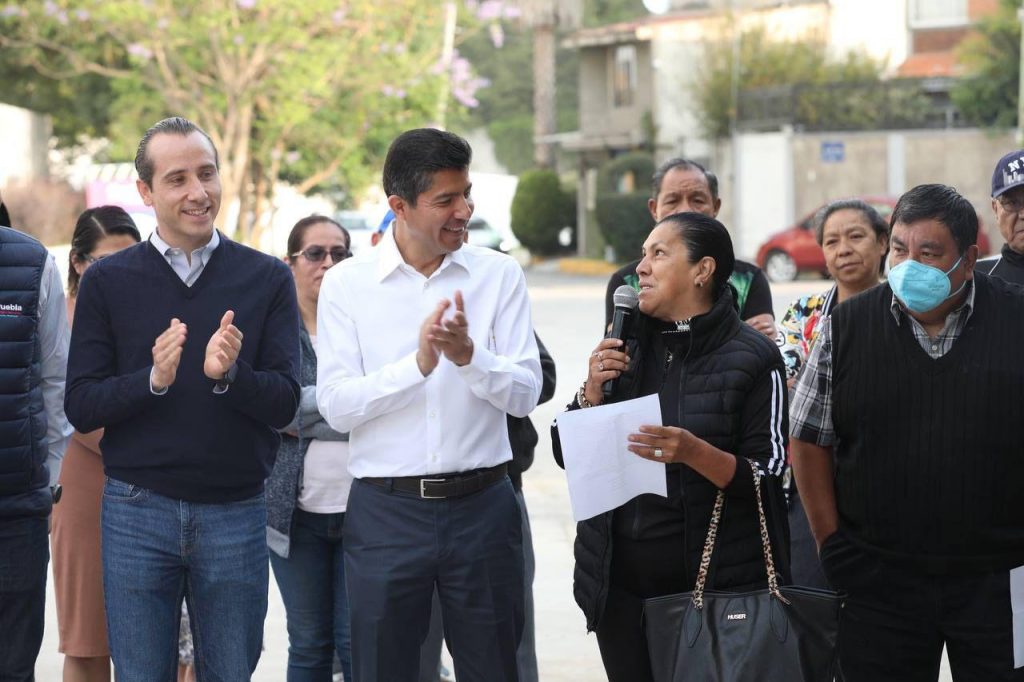 Video desde Puebla: Eduardo Rivera desea pronta recuperación a AMLO