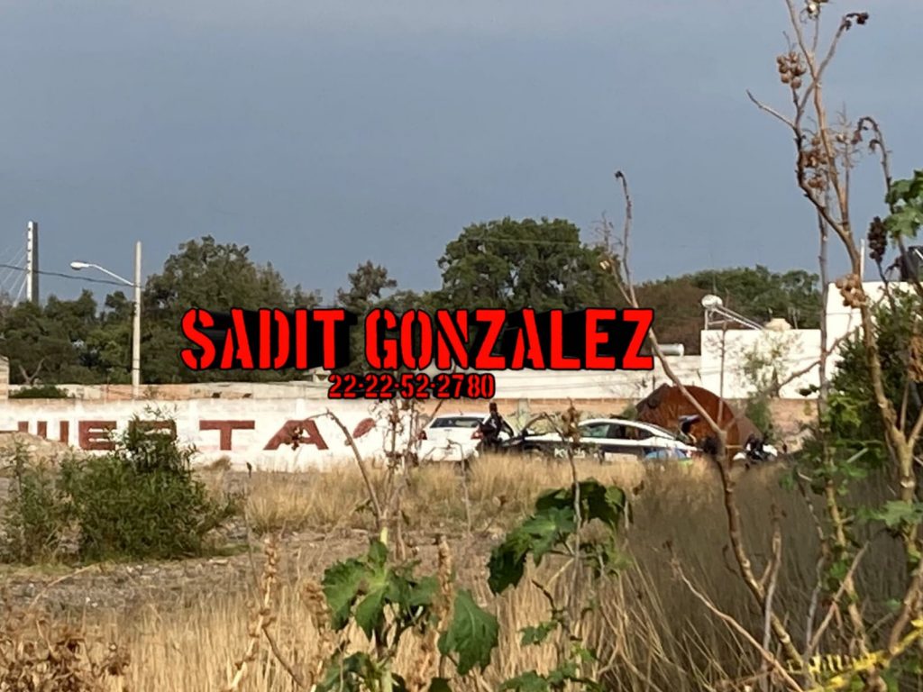 Cadáver en avanzado estado de descomposición en la lateral de la Puebla Orizaba