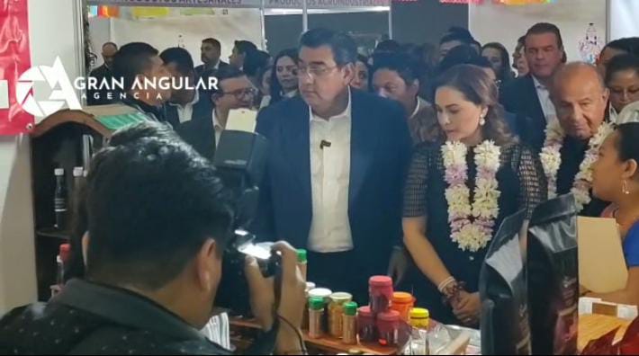 Video y fotonota: Gobernador Sergio Salomón Céspedes inauguró la Feria Puebla 2023