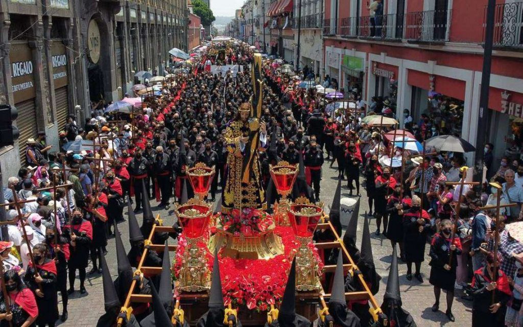 Tomar medidas sanitarias en la procesión del viernes santo, piden los organizadores