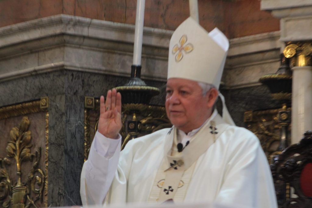 Clama arzobispo de Puebla por que se termine la violencia en el estado y el país