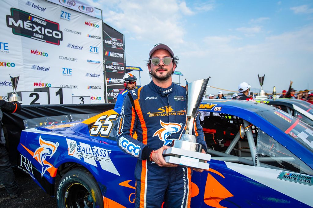 Julio Rejón, a dominar el Súper Óvalo Potosino en 2ª fecha de NASCAR México