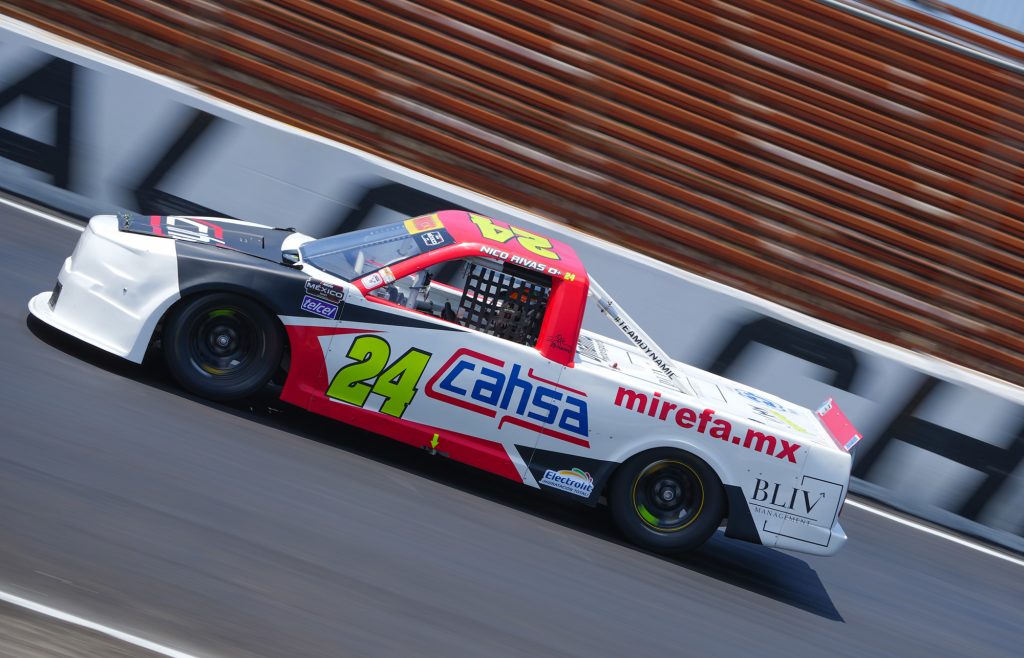 Triunfo, el objetivo de Nico Rivas en visita de Trucks México Series a S.L.P.