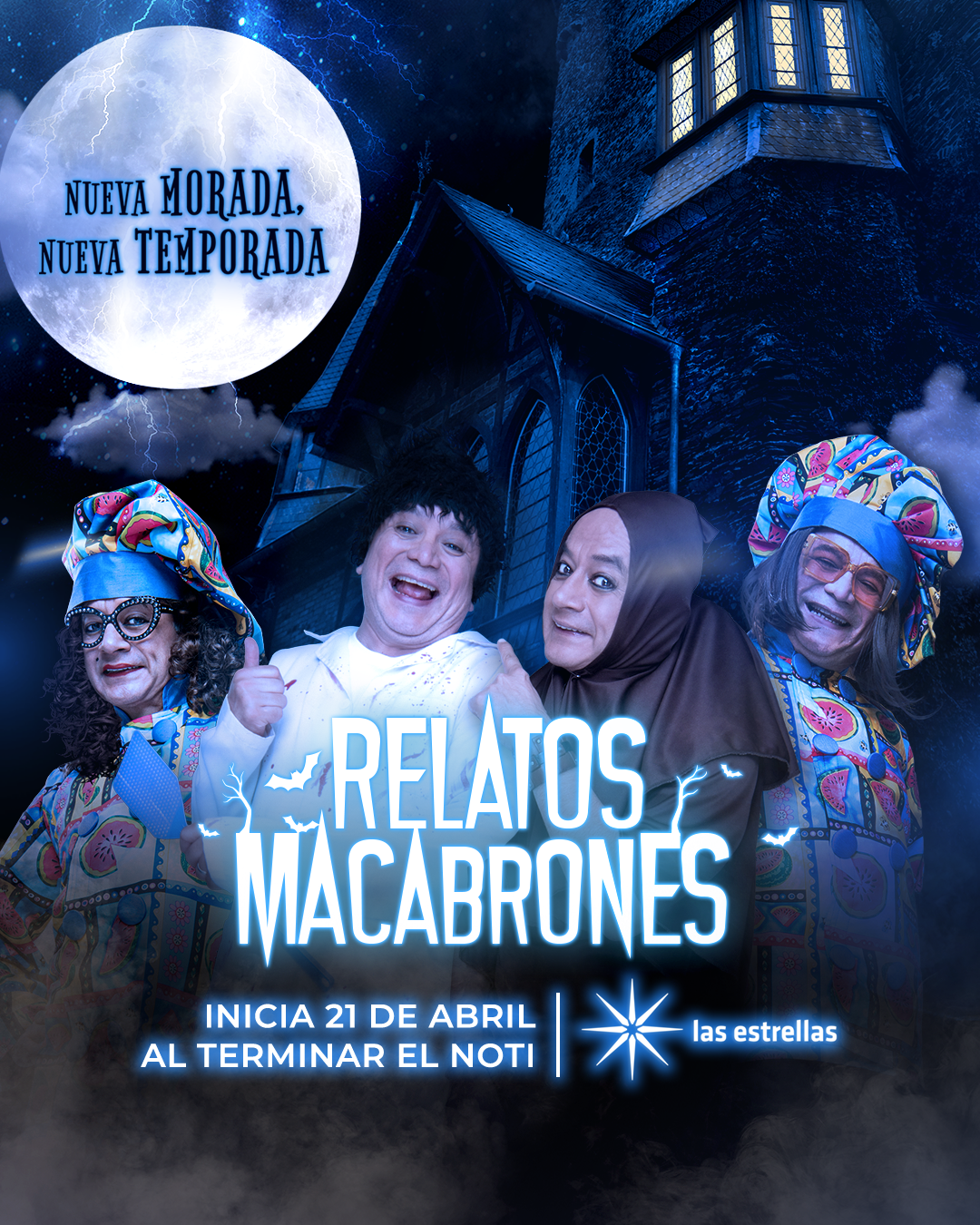 Este viernes 21 de abril será el estreno de la 6ª temporada de “Relatos Macabrones”