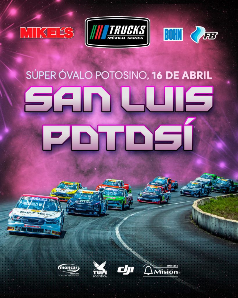 Súper Óvalo Potosino, el segundo reto de Trucks México Series 2023