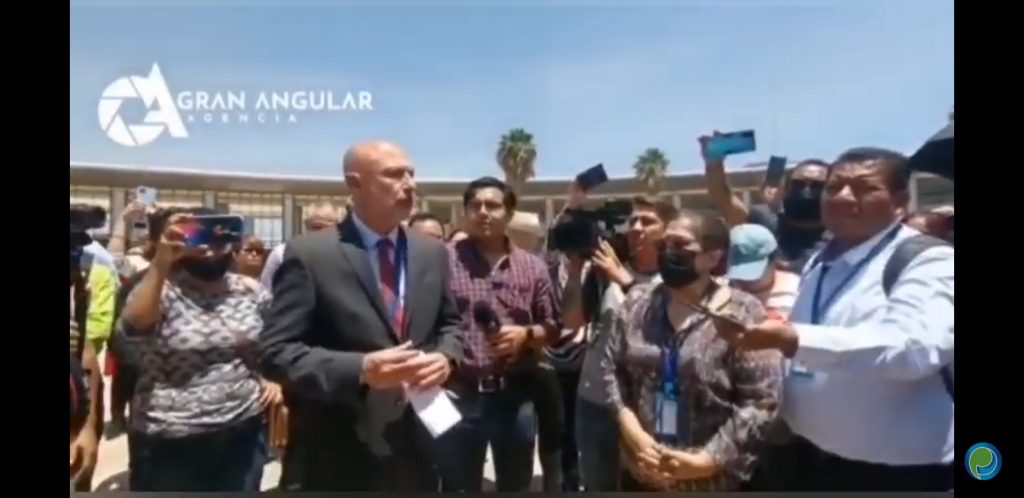 Video desde Puebla: Trabajadores del Poder Judicial se manifiestan en demanda de aumento