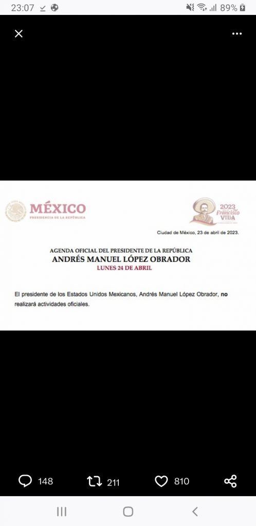 Fotonota: Ante el silencio del gobierno federal, noche de rumores sobre la salud de AMLO