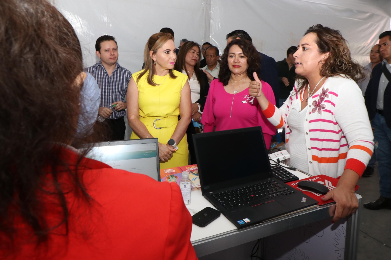Paola Angon invita a las familias a visitar la feria de la vivienda 2023 en San Pedro Cholula