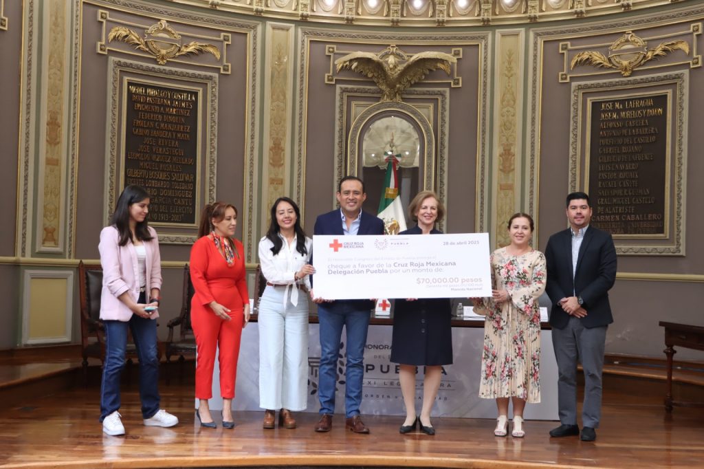 Se suma LXI Legislatura a la colecta nacional 2023 de Cruz Roja a Mexicana