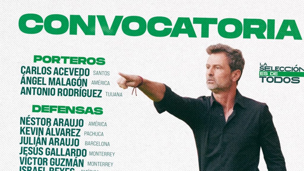 Selección Mexicana: Diego Cocca da convocatoria para amistoso México vs. Estados Unidos
