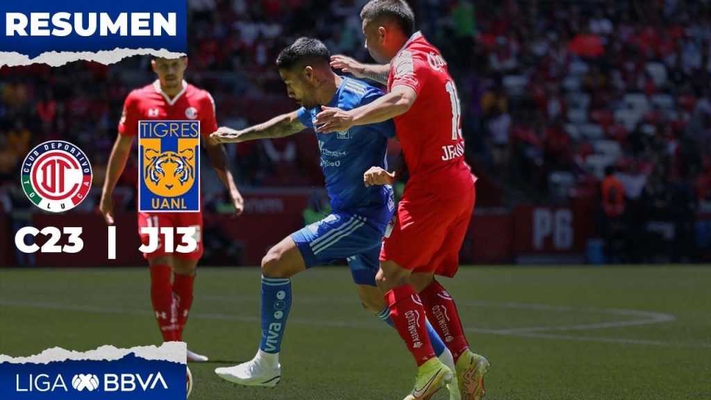 #VIDEO: Resumen y goles | Toluca 3-2 Tigres | CL2023 Liga Mx – J13 | TUDN