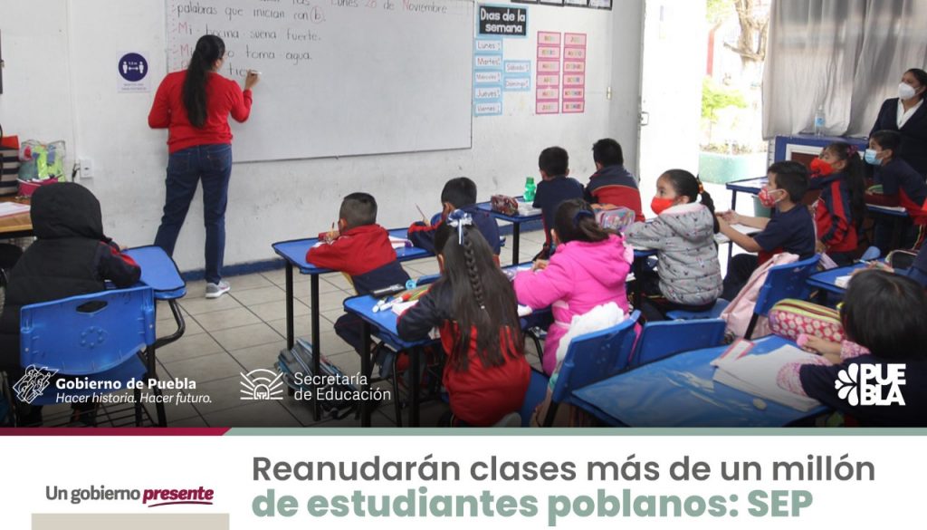 Este lunes regresarán a clases 1.6 millones de alumnos 
