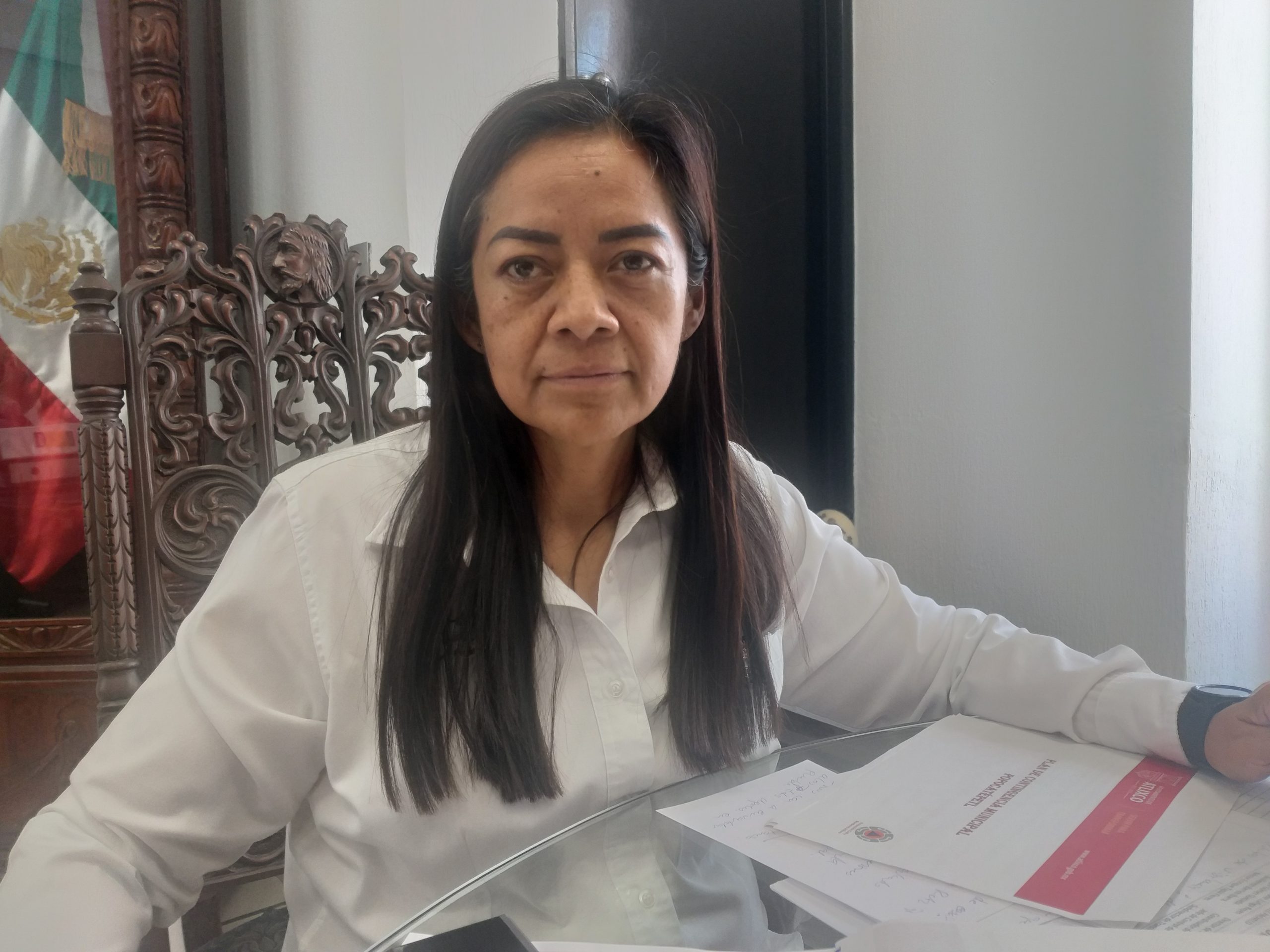 Atlixco, preparado para cualquier contingencia con el Popocatépetl, afirmó Ariadna Ayala