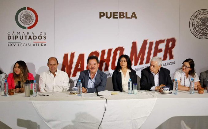 Mis hijos se retirarán de la vida pública… si encabezo el proyecto transformador en Puebla: Nacho Mier