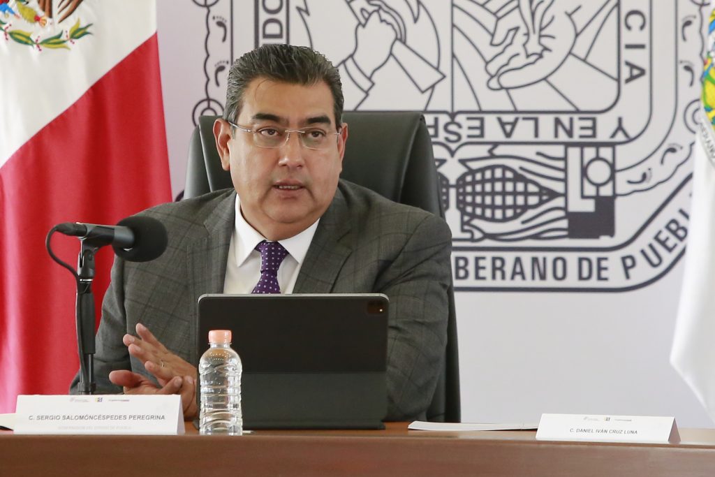 Pese a la pandemia, Puebla se mantiene firme, aseveró Sergio Céspedes Peregrina