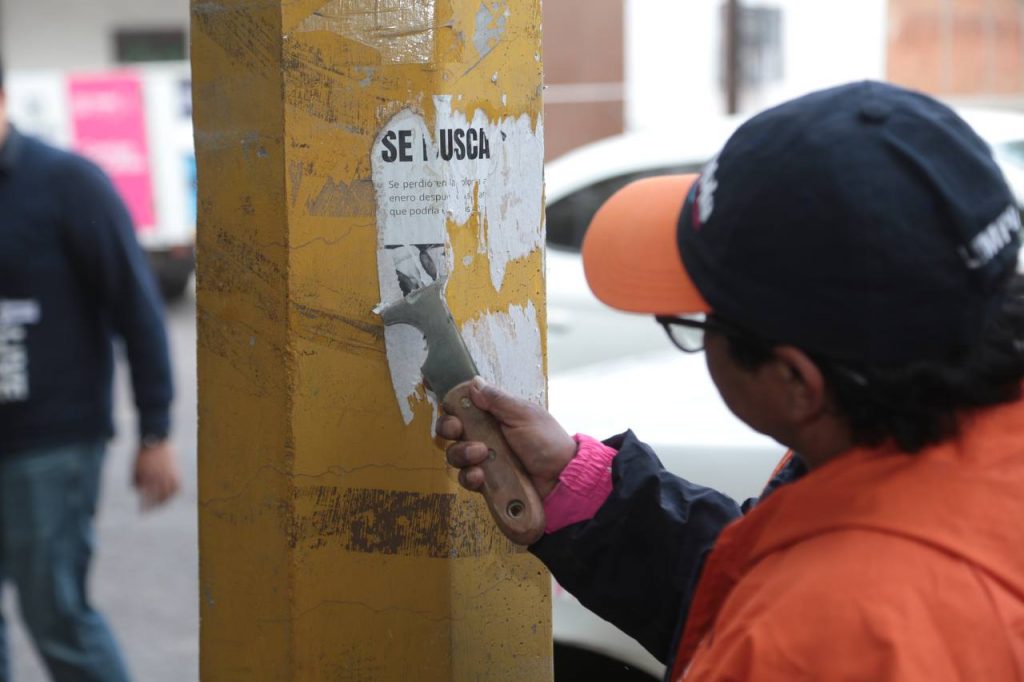 Jornada de limpia y servicios en Diagonal Defensores de la República