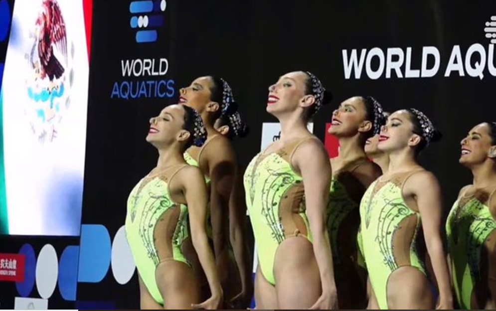 Selección Mexicana de Natación Artística gana medalla de oro en la Copa del Mundo