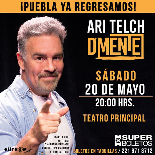 A 5 días de que vuelva a presentarse en Puebla la obra “D’Mente”, está a punto de agotar nuevamente las localidades.