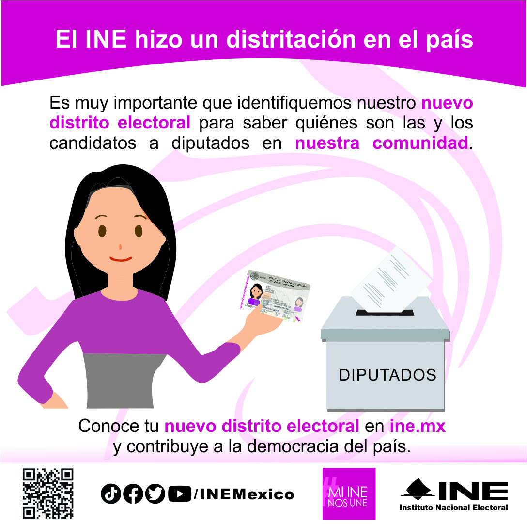 INE Puebla invita a la ciudadanía a conocer su nuevo distrito electoral federal
