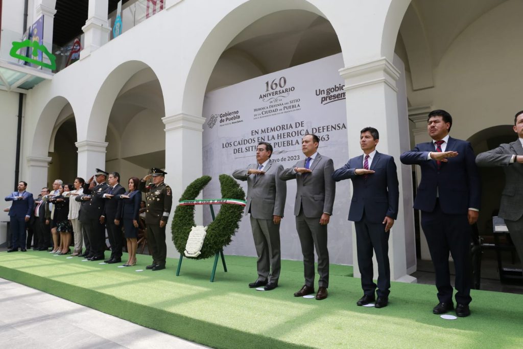 Céspedes Peregrina encabeza ceremonia por la heroica defensa de la ciudad