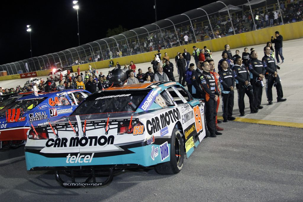 Germán Quiroga llega a Querétaro en el Top3 del campeonato NASCAR México