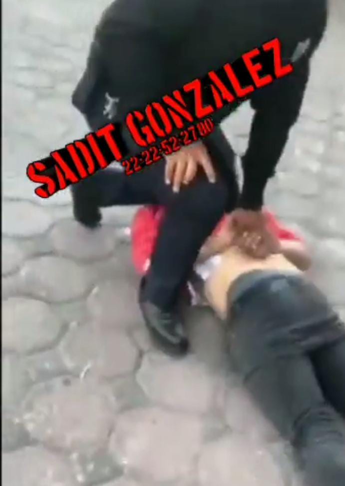 Video desde Puebla: Sujeto balea a policía y a su propia pareja en Sn Pablo del Monte, Tlaxcala