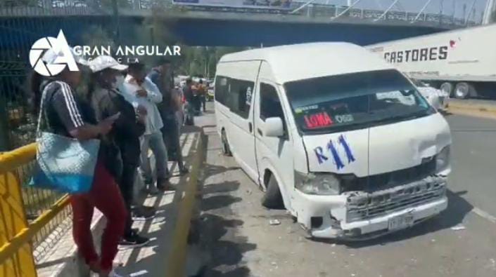 Video desde Puebla: Mañana de diversos accidentes que dejan lesionados