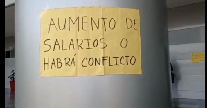 Video: “Aumento salarial o habrá conflicto”, la advertencia de trabajadores del poder judicial estatal