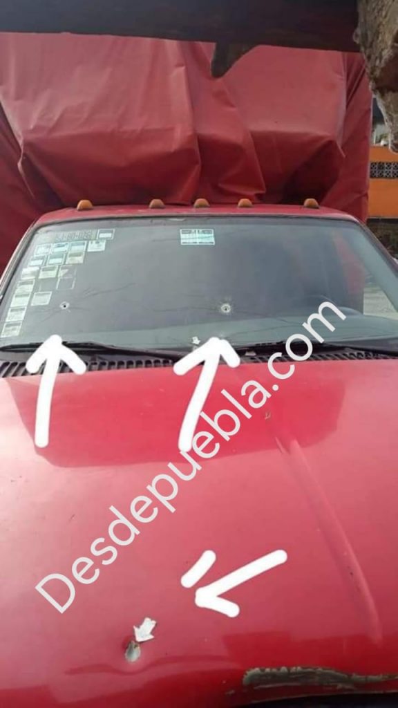 Balean y roban camioneta de Econosuper Huauchinango