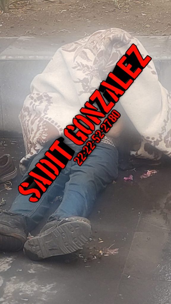 Fallece indigente en parque Santa Inés